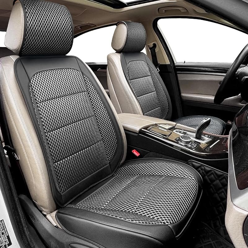 2 Pack Ventilated Cooling Car Seat Covers