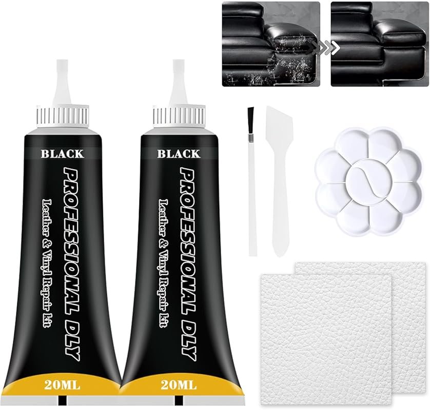 best black leather car seat repair kits