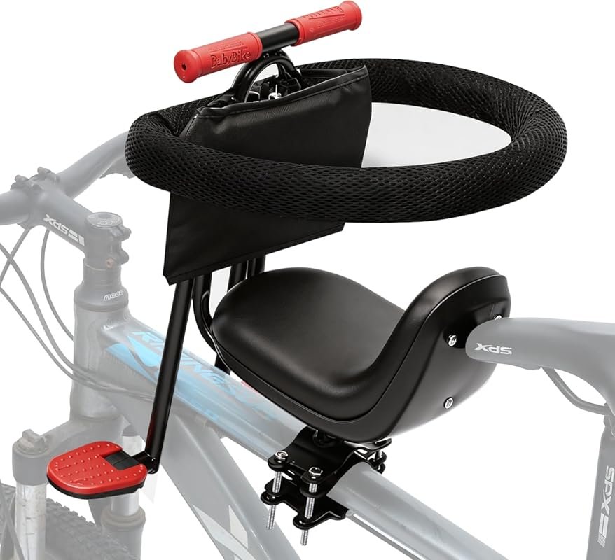 Adjustable Front Mounted Bike Seat