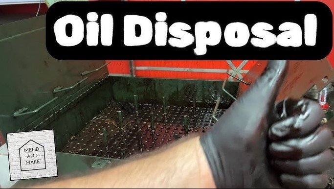 where to dispose of used engine oil