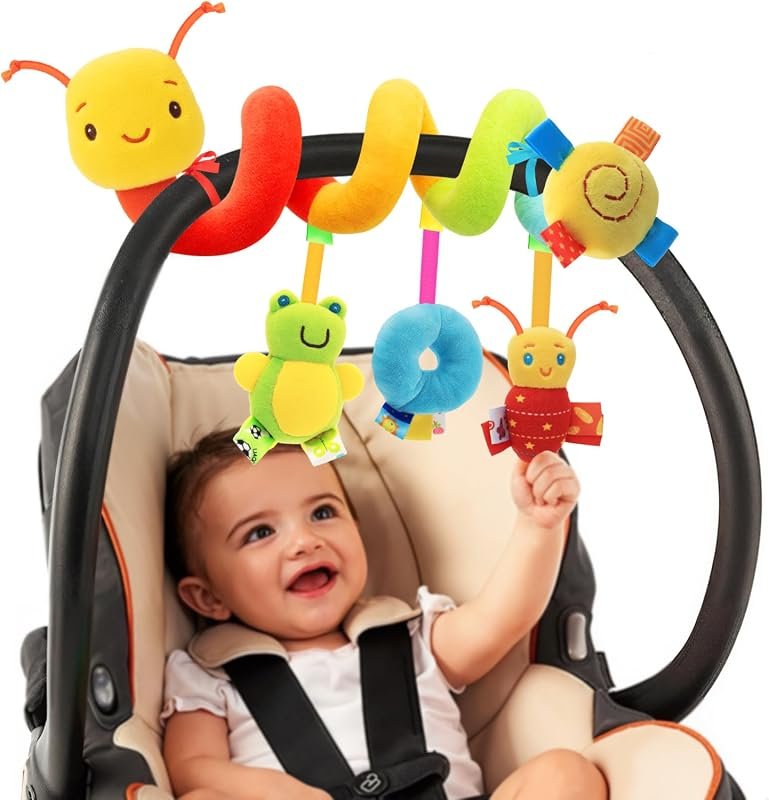Spiral Car Seat Activity Toy