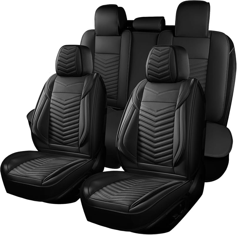 HChengkikz Nappa Leather Car Seat Covers