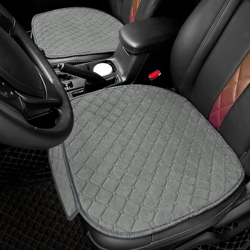 Surpassme Universal Comfortable Front Car Seat Covers with Storage Poc