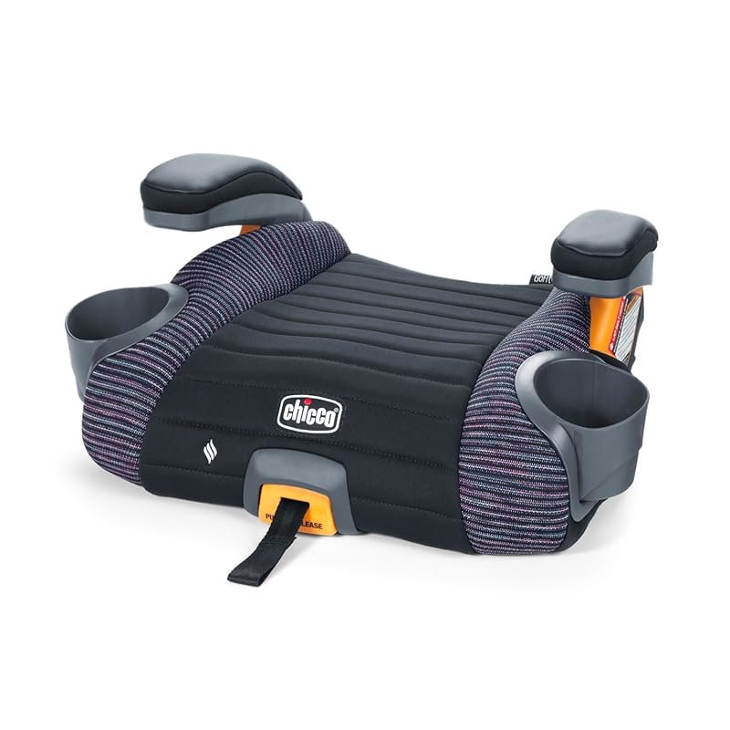Chicco GoFit ClearTex Plus Backless Booster Car Seat, GREENGUARD Gold