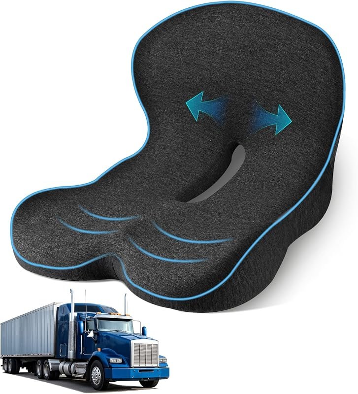 Ergonomic L-Shaped Seat Cushion