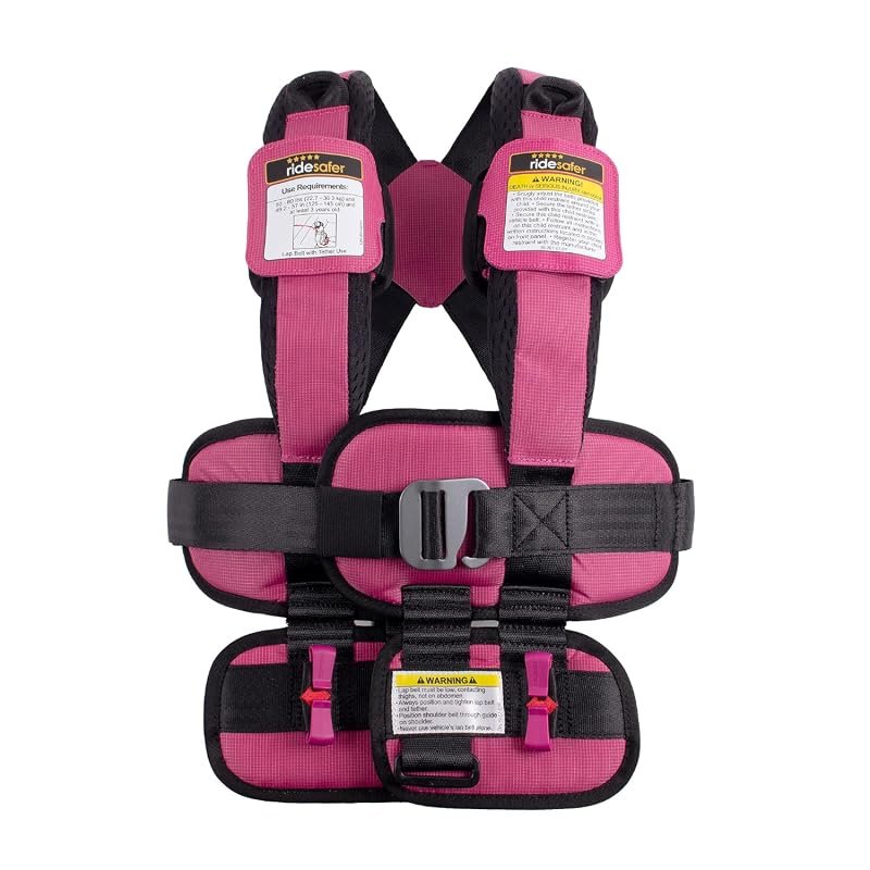RideSafer Travel Vest Gen 6 Large, Lightweight Portable Child Safety C