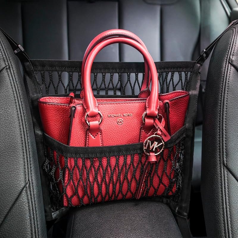 Car Mesh Seat Purse Holder