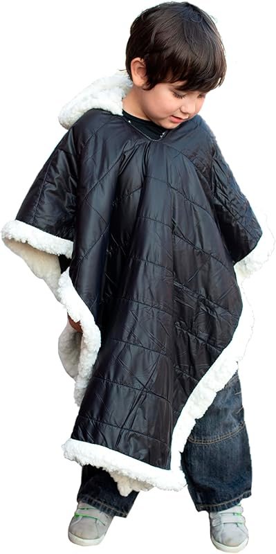 Birdy Boutique Black Poncho