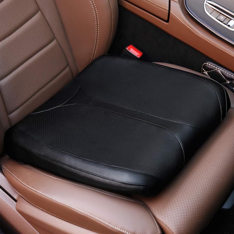 Premium Memory Foam Heightening Car Seat Cushion Designed for Short Dr