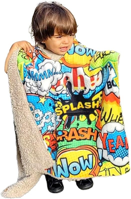 Birdy Boutique Comic Poncho