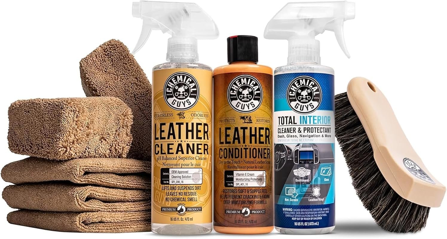 Chemical Guys Leather Cleaning Kit