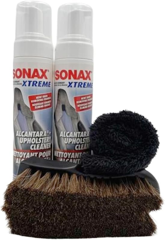 SONAX Alcantara Upholstery Cleaner Bundle