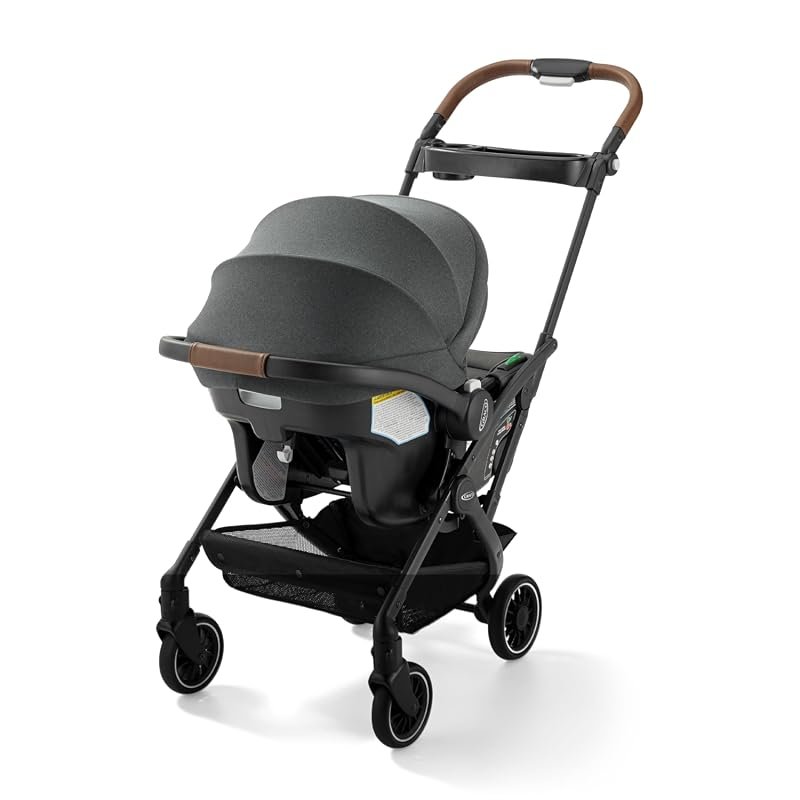 Graco Gomax 3-in-1 Travel System with Reversible Stroller and Infant Car Seat