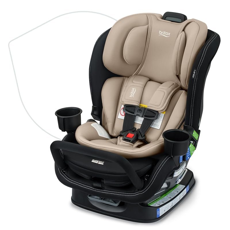 Britax Poplar S Convertible Car Seat, Slim 17-Inch Space-Saving Design