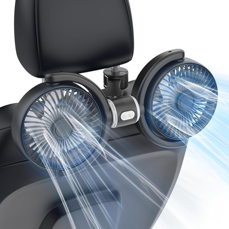 USB Powered Car Backseat Fan