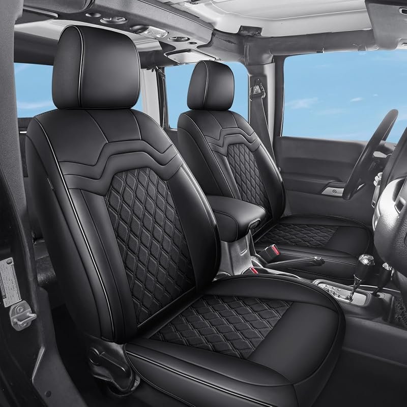 Huidasource Wrangler JL Front Seat Covers