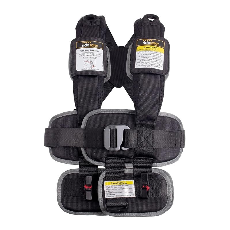 RideSafer Travel Vest Large Black