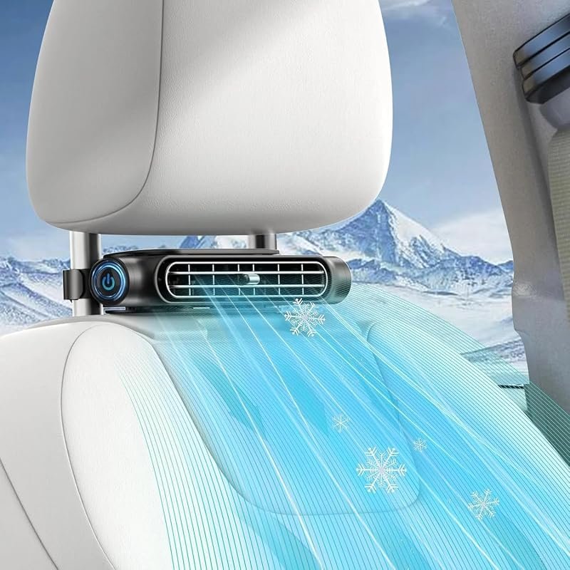 USB Portable Car Seat Fan